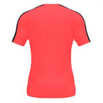 Tricou sport Joma Academy III, Coral Fluo / Negru - imagine 3