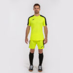 Tricou sport Joma Academy III, Galben Fluo / Negru - imagine 4