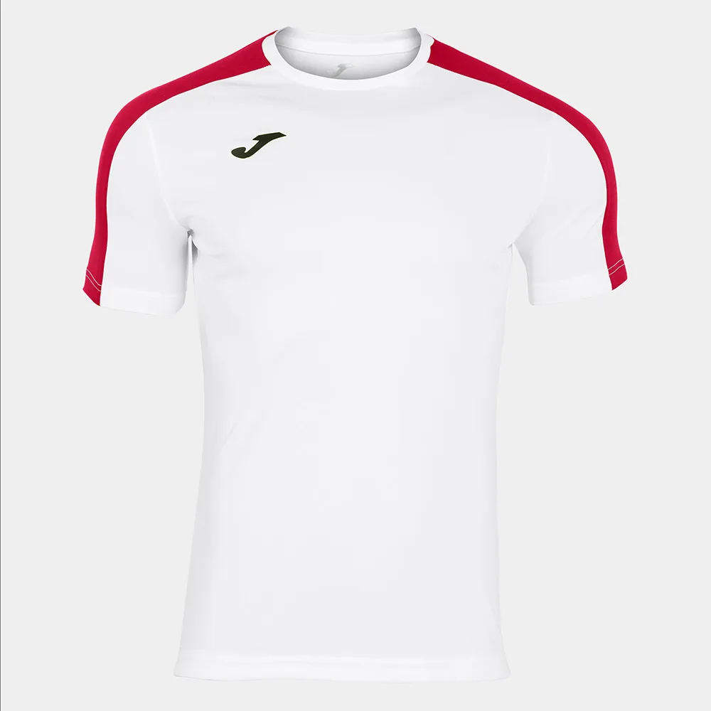 Tricou sport Joma Academy III, Alb / Rosu - imagine 1