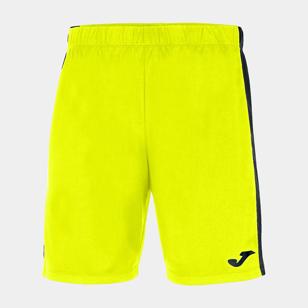 Pantaloni scurti sport Joma Maxi, Galben Fluo / Negru - imagine 1