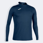 Tricou maneca lunga sport Joma Academy III, Bleumarin inchis / Alb