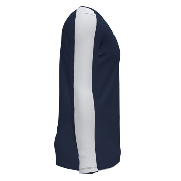 Tricou maneca lunga sport Joma Academy III, Bleumarin inchis / Alb - imagine 2