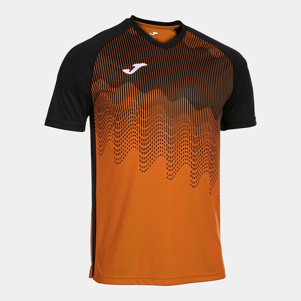 Tricou sport Joma Tiger VI, Portocaliu / Negru - imagine 1