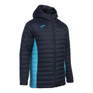 Geacă căptușită pentru bărbați Joma Urban V, Bleumarin / Turcoaz Fluo