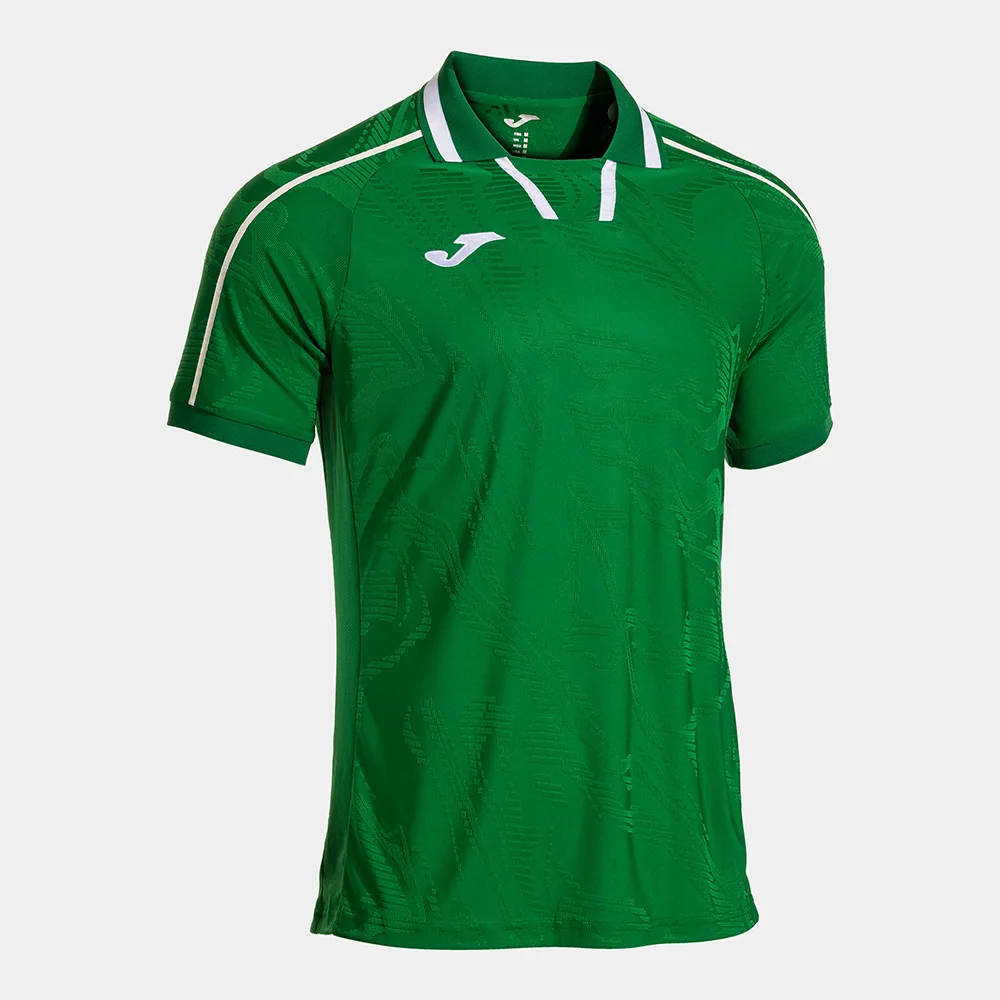 Tricou sport Joma Fit One II, Verde / Alb - imagine 1