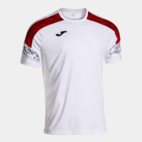 Tricou sport Joma Championship VIII, Alb / Rosu