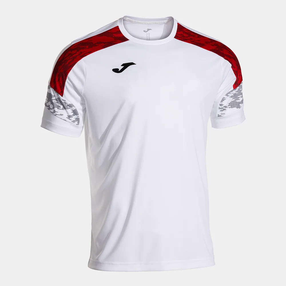 Tricou sport Joma Championship VIII, Alb / Rosu - imagine 1