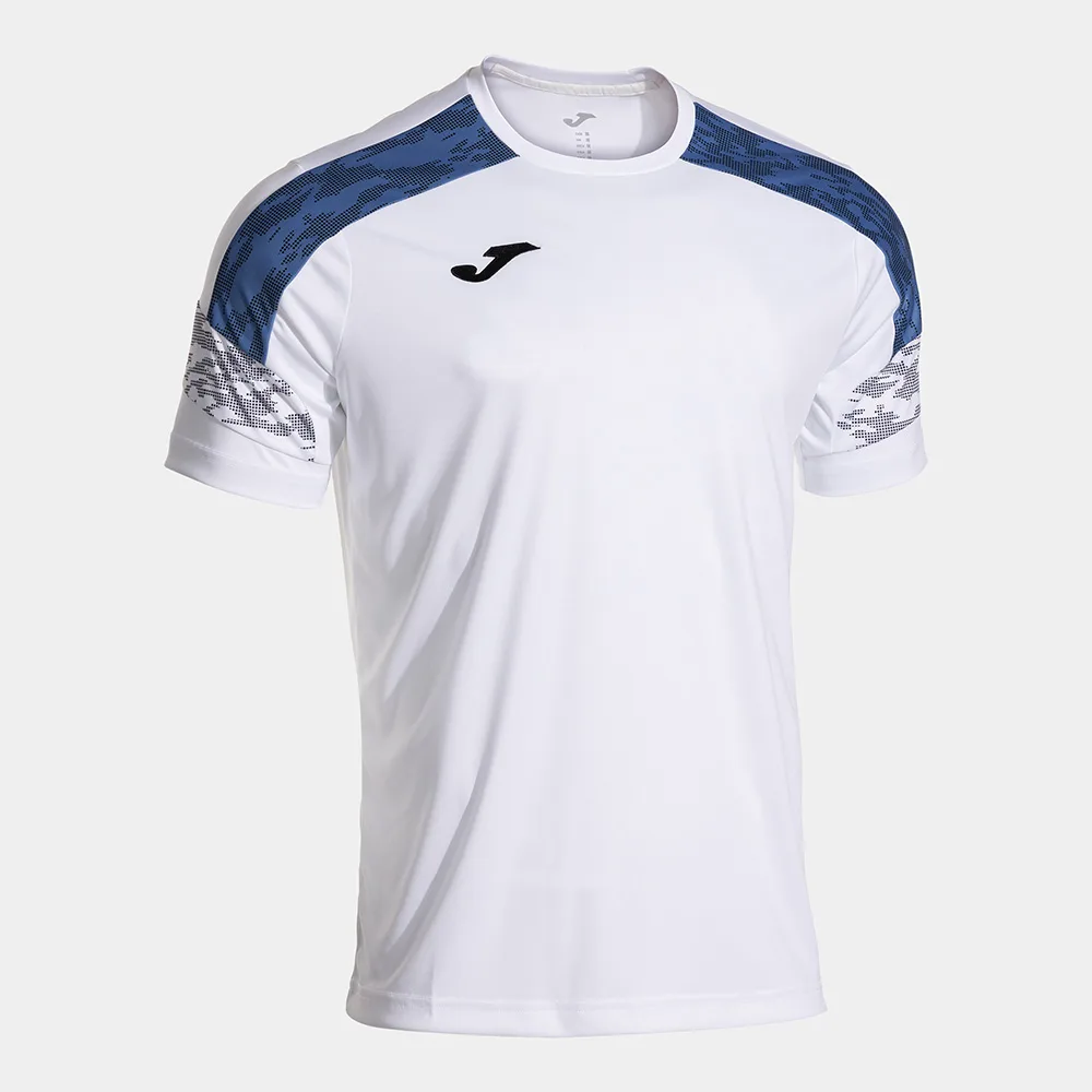 Tricou sport Joma Championship VIII, Alb / Albastru Royal - imagine 1