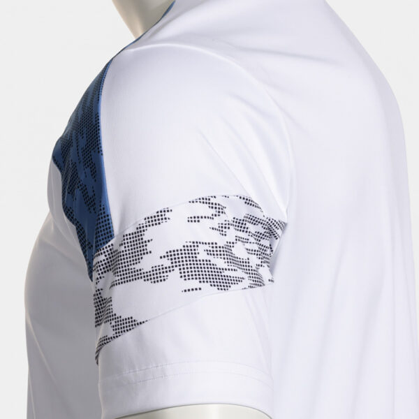Tricou sport Joma Championship VIII, Alb / Albastru Royal - imagine 4