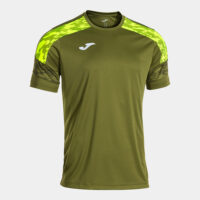 Tricou sport Joma Championship VIII, Verde / Galben Fluo