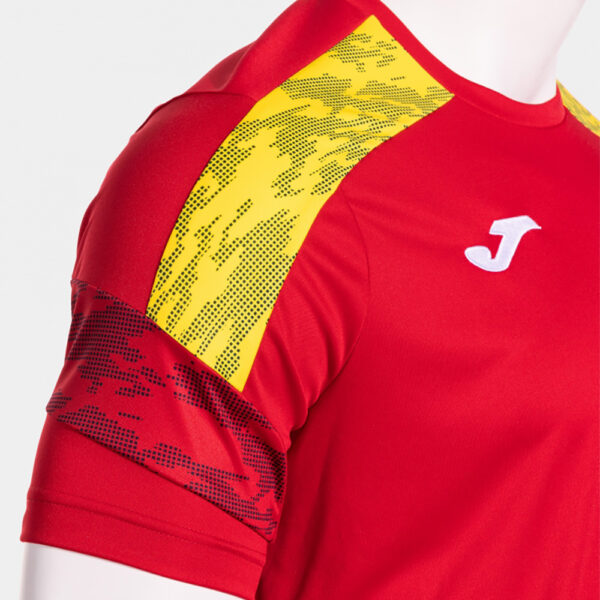 Tricou sport Joma Championship VIII, Rosu / Galben - imagine 4