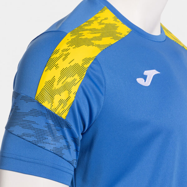 Tricou sport Joma Championship VIII, Albastru Royal / Galben - imagine 4