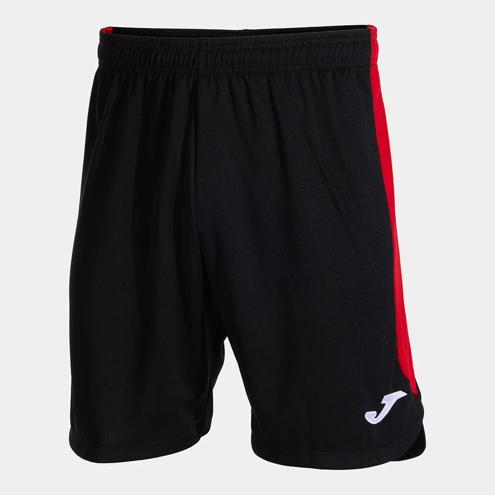 Pantaloni scurti sport Joma Glasgow II, Negru / Rosu - imagine 1