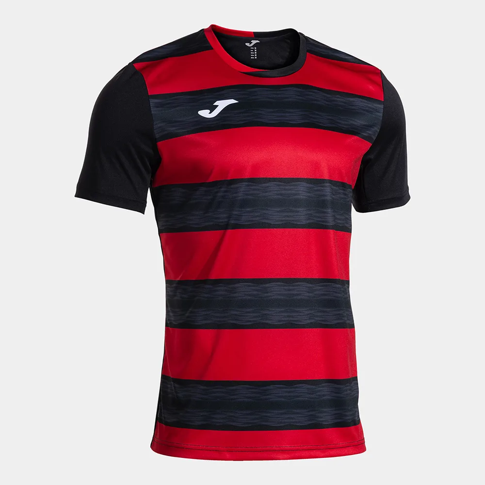 Tricou sport Joma Europa VI, Negru / Rosu - imagine 1