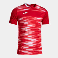 Tricou sport Joma Tiger VII, Rosu / Alb