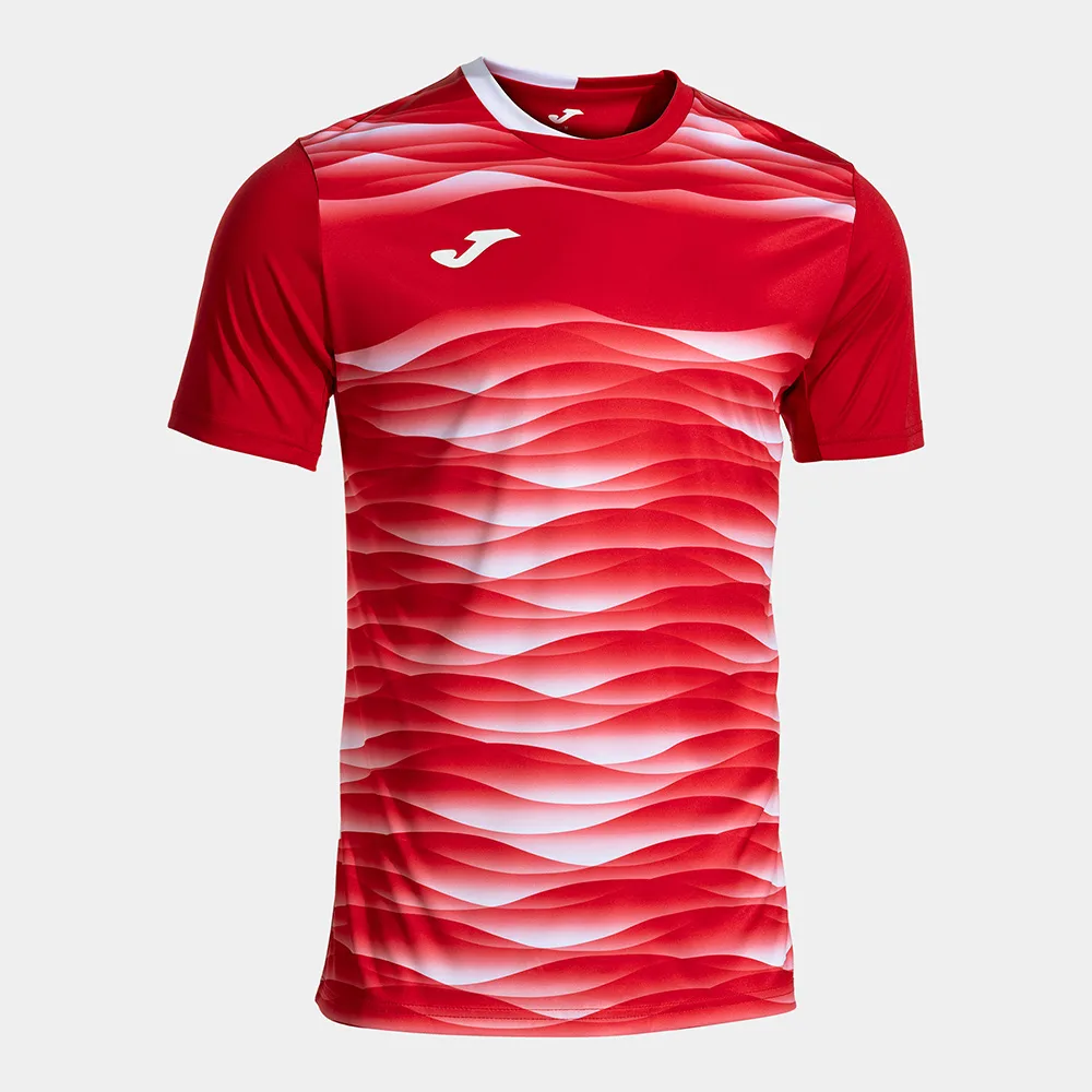 Tricou sport Joma Tiger VII, Rosu / Alb - imagine 1