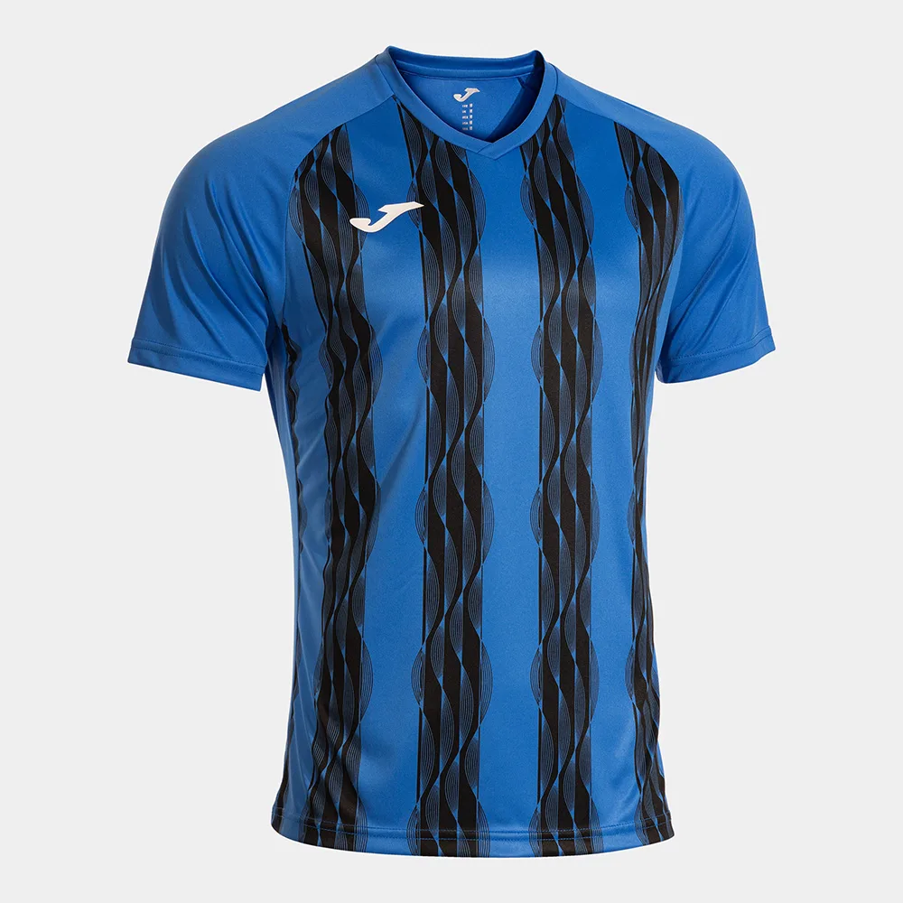 Tricou sport Joma Inter V, Albastru Royal / Negru - imagine 1