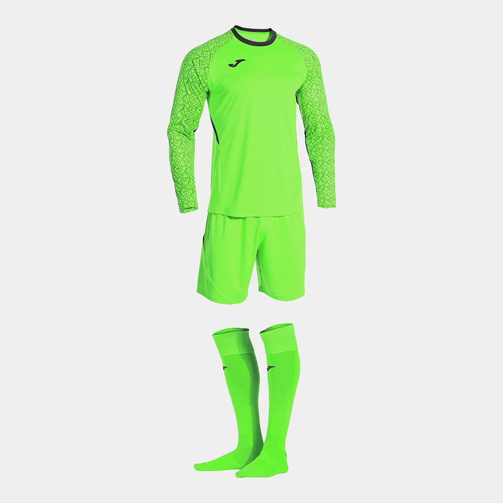 Set echipament portar fotbal Joma Zamora X, Verde Fluo - imagine 1