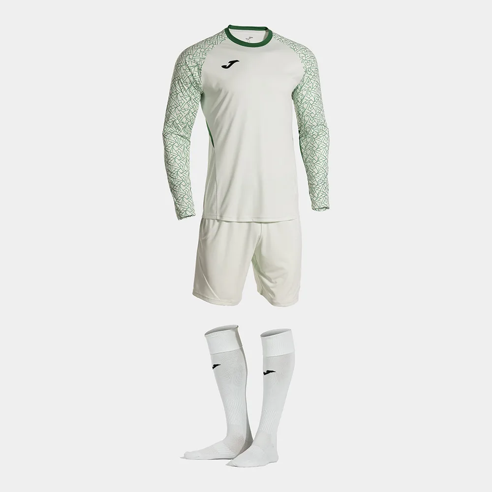 Set echipament portar fotbal Joma Zamora X, Alb / Verde - imagine 1