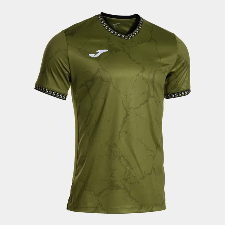 Tricou sport Joma Gold VII, Khaki / Negru