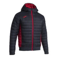 Geacă de bărbați Joma Bomber URBAN V, Negru / Roșu