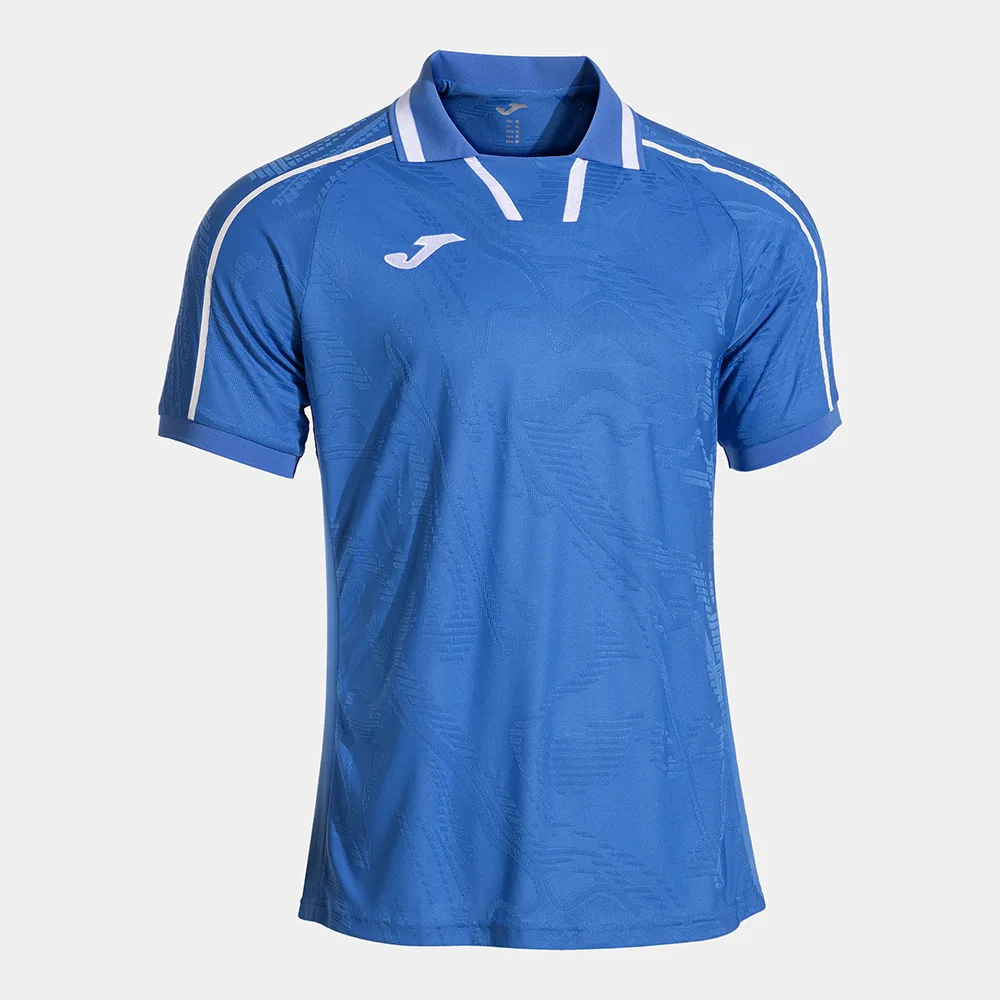 Tricou sport Joma Fit One II, Albastru Royal / Alb - imagine 1