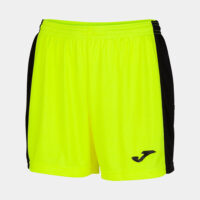 Pantaloni scurti sport dama Joma Maxi, Galben Fluo / Negru