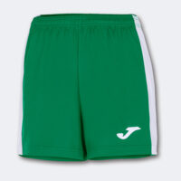 Pantaloni scurti sport dama Joma Maxi, Verde / Alb