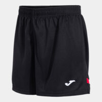 Pantaloni scurti sport dama Joma Tokio, Negru / Rosu