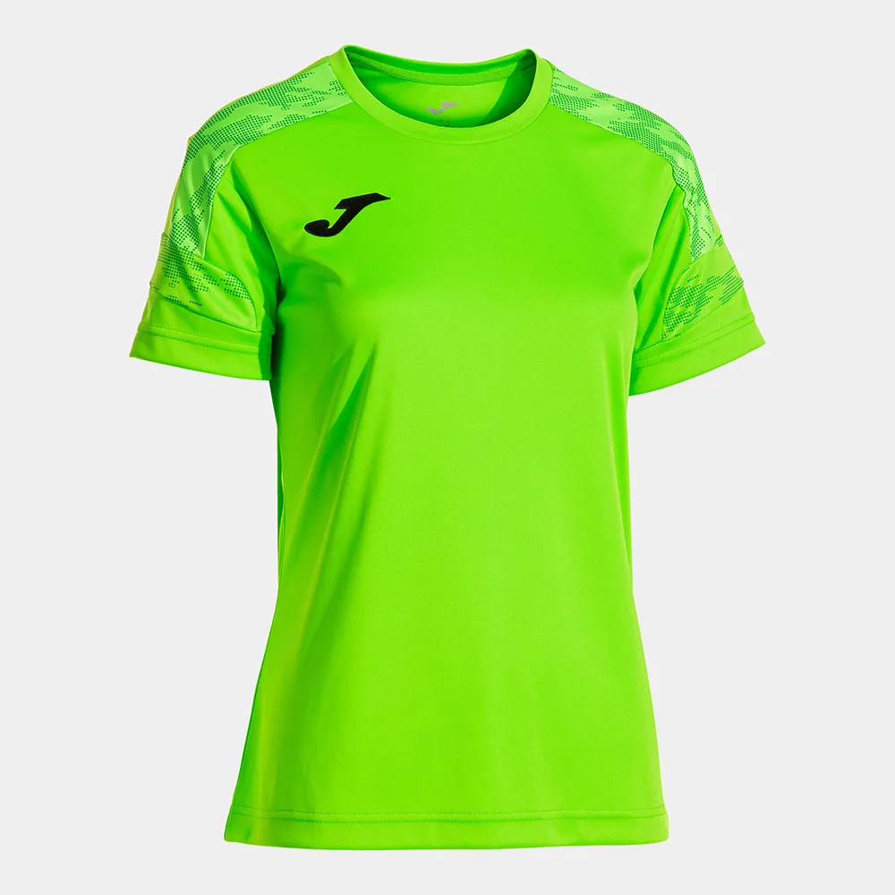 Tricou sport dama Joma Championship VIII, Verde Fluo - imagine 1