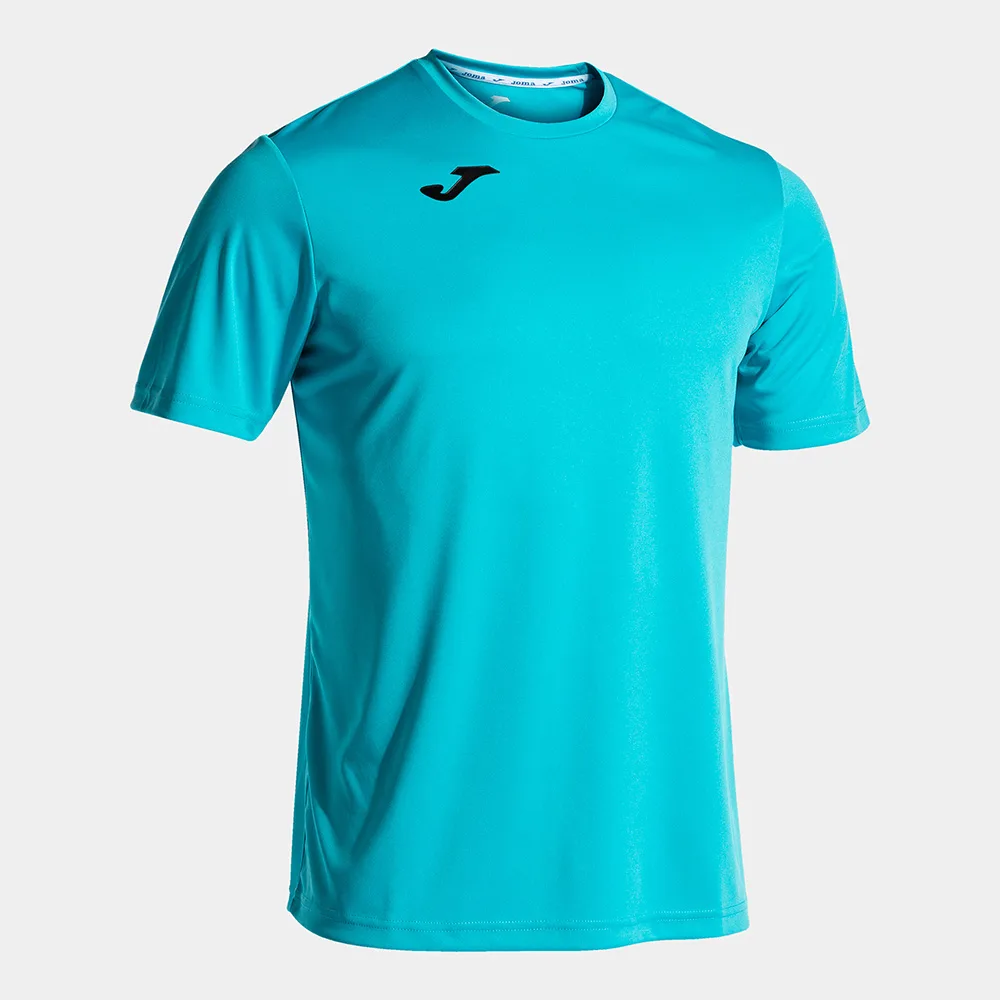 Tricou sport Joma Combi, Turcoaz Fluo - imagine 1