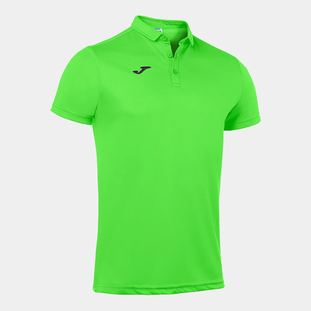 Tricou polo Joma Hobby, Verde Fluo - imagine 1