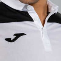 Tricou polo Joma Hobby II, Alb / Negru - imagine 6