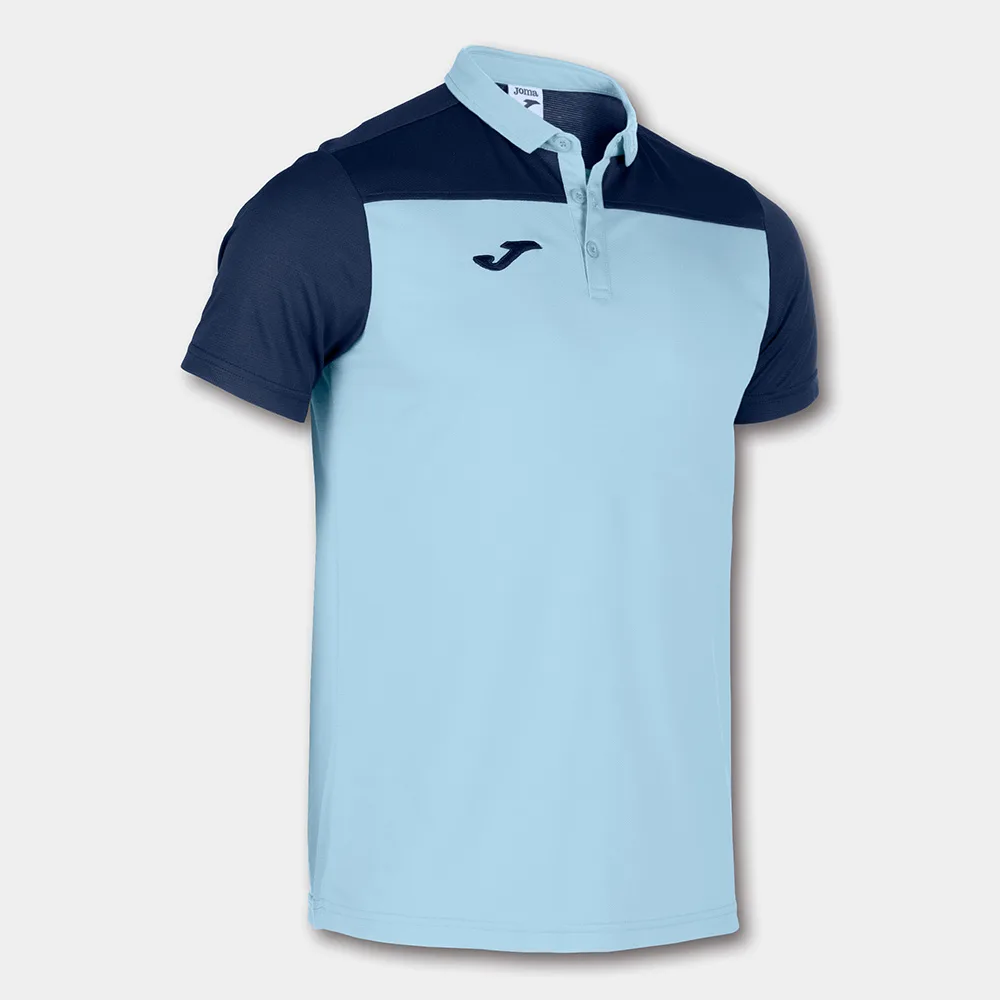 Tricou polo Joma Hobby II, Bleumarin / Albastru Sky - imagine 1