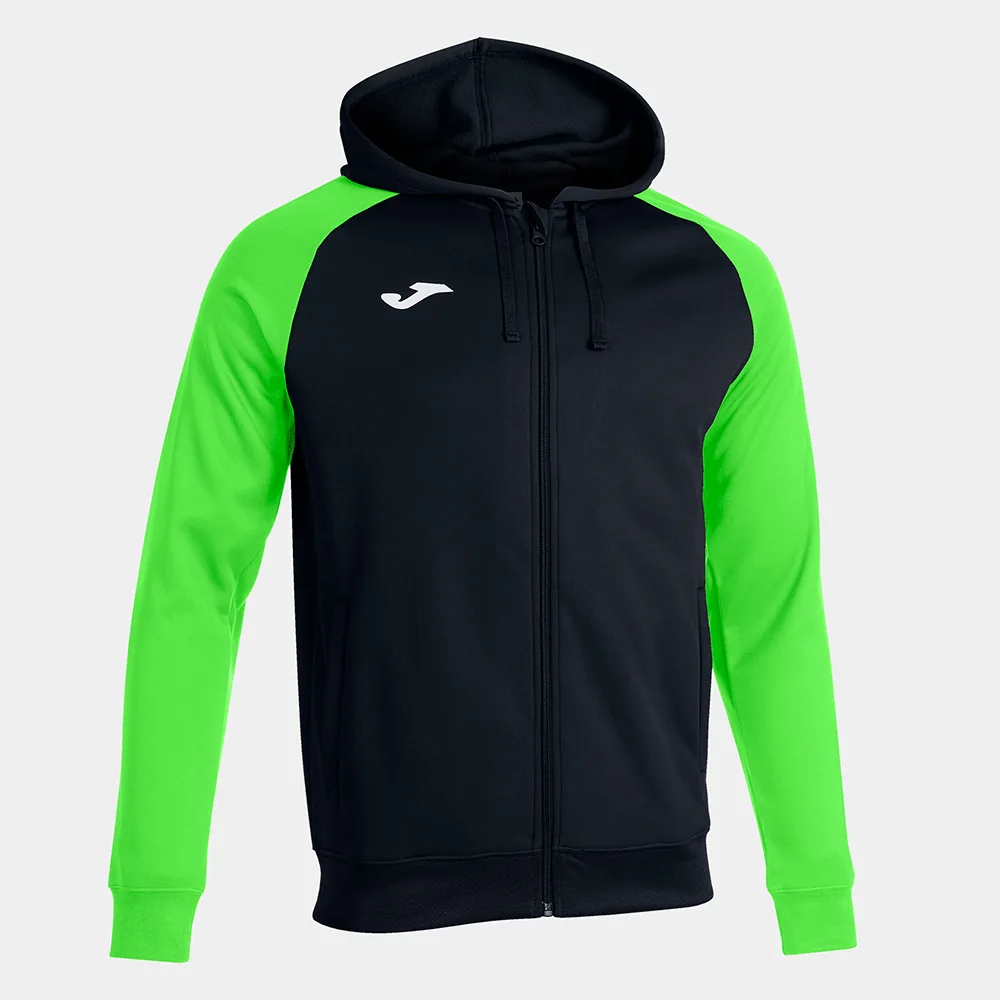 Bluza trening Joma Academy IV, Negru / Verde Fluo - imagine 1