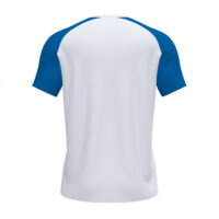 Tricou sport Joma Academy IV, Alb / Albastru Royal - imagine 2