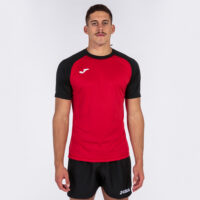 Tricou sport Joma Teamwork, Rosu / Negru - imagine 4
