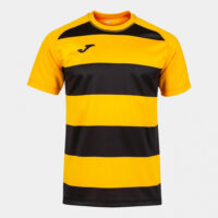 Tricou rugby Joma Skrum II, Galben / Negru - imagine 2