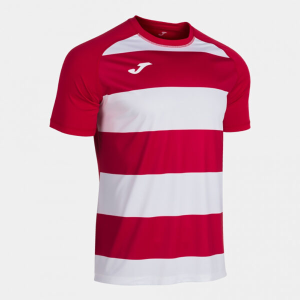 Tricou rugby Joma Skrum II, Rosu / Alb - imagine 1
