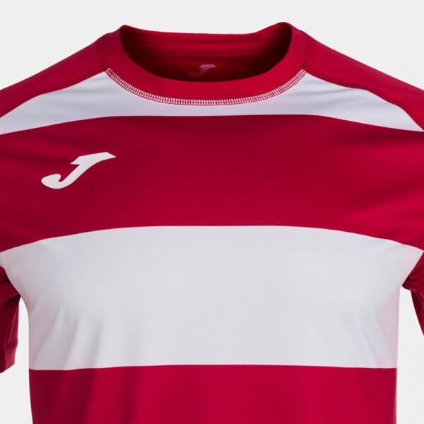 Tricou rugby Joma Skrum II, Rosu / Alb - imagine 4