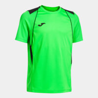 Tricou sport Joma Championship VII, Verde Fluo / Negru