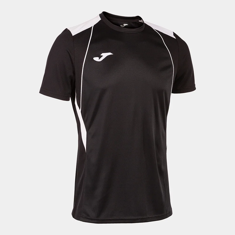 Tricou sport Joma Championship VII, Negru / Alb - imagine 1