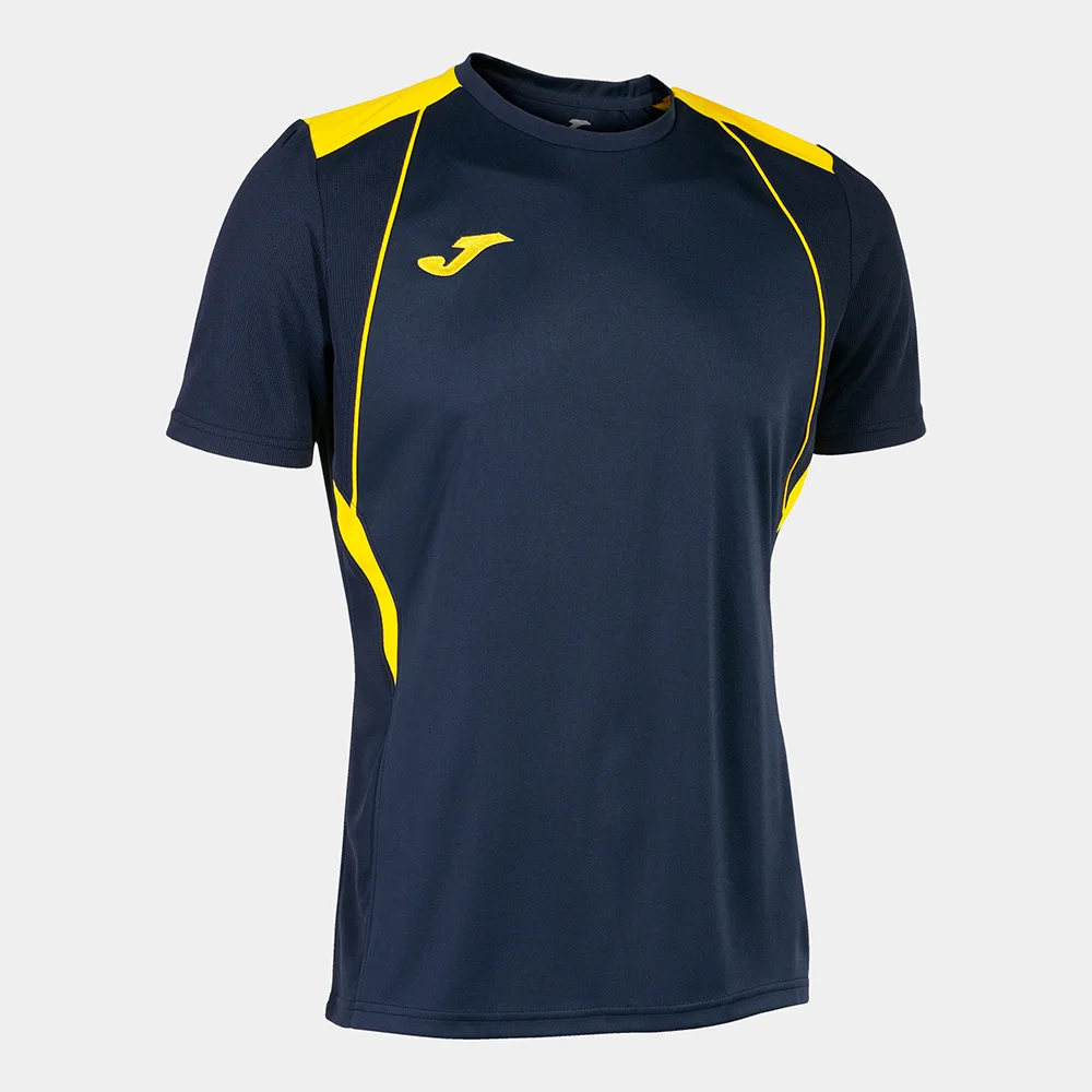 Tricou sport Joma Championship VII, Bleumarin / Galben - imagine 1