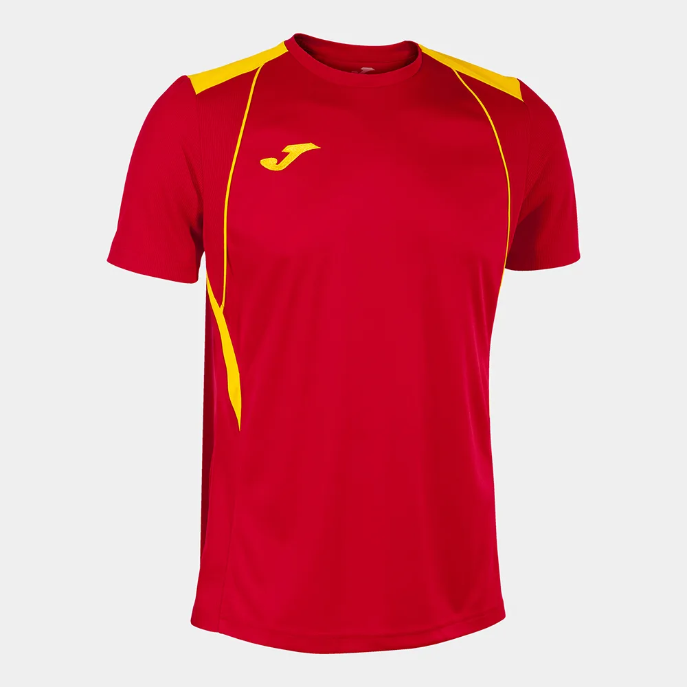 Tricou sport Joma Championship VII, Rosu / Galben - imagine 1