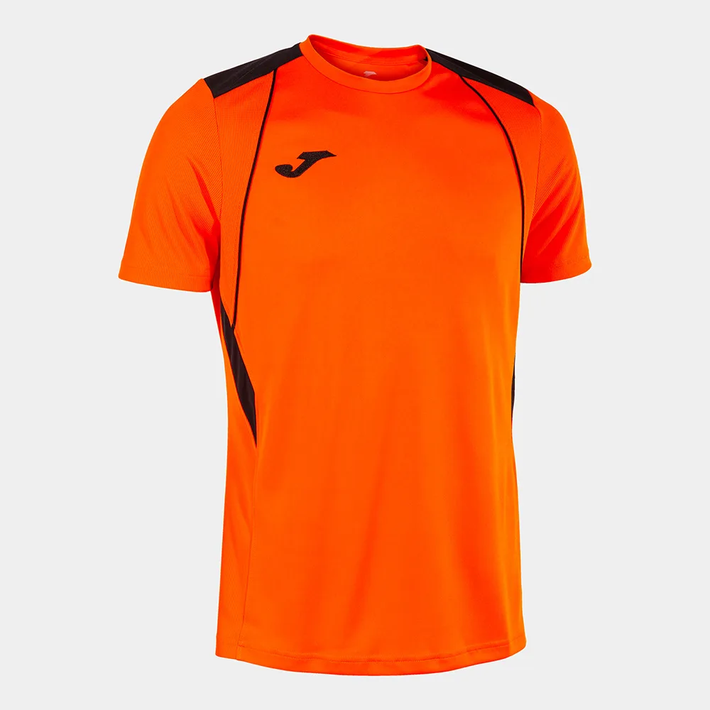 Tricou sport Joma Championship VII, Portocaliu / Negru - imagine 1