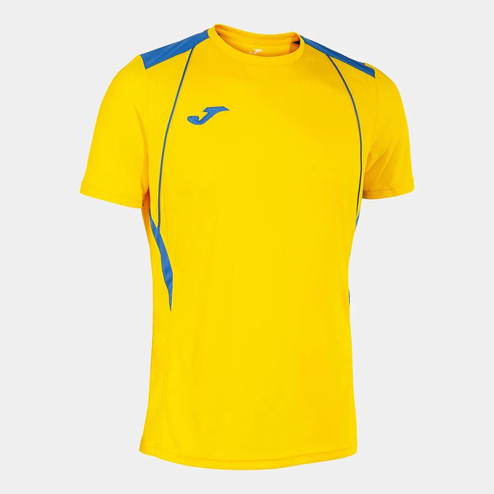 Tricou sport Joma Championship VII, Galben / Albastru Royal - imagine 1