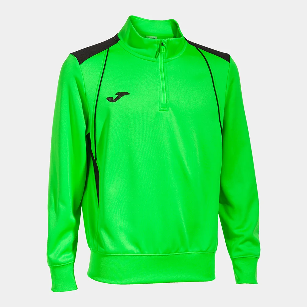 Bluza antrenament Joma Championship VII, Verde Fluo / Negru - imagine 1