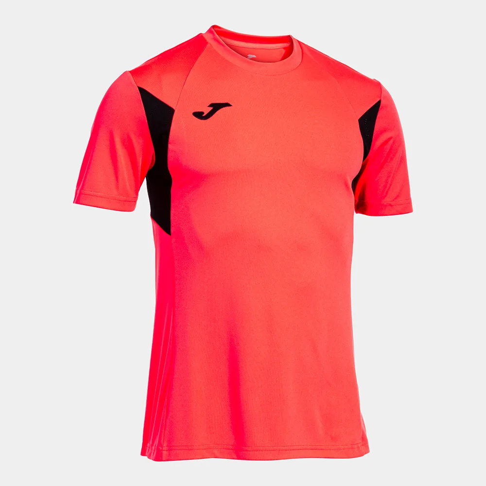 Tricou sport Joma Winner III, Coral Fluo / Negru - imagine 1