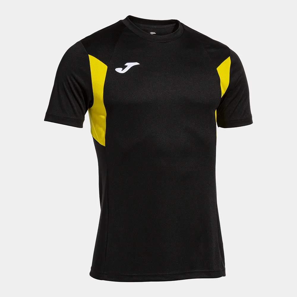 Tricou sport Joma Winner III, Negru / Galben - imagine 1