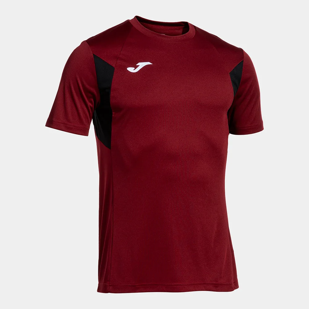 Tricou sport Joma Winner III, Visiniu / Negru - imagine 1